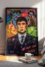 Graffiti Motivational Wall Poster - Be Your Own Boss Street Art Print for Home And Office Decor