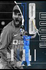 Virat Kohli Poster – Indian Cricket Legend