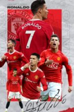 Cristiano Ronaldo Manchester United Posters