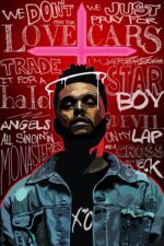 The Weeknd's Starboy Aura A Pop Art Dive into Modern Mysticism