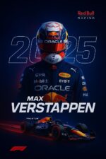 Max Verstappen - Japanese Grand Prix 2025 Cherry Edition Poster