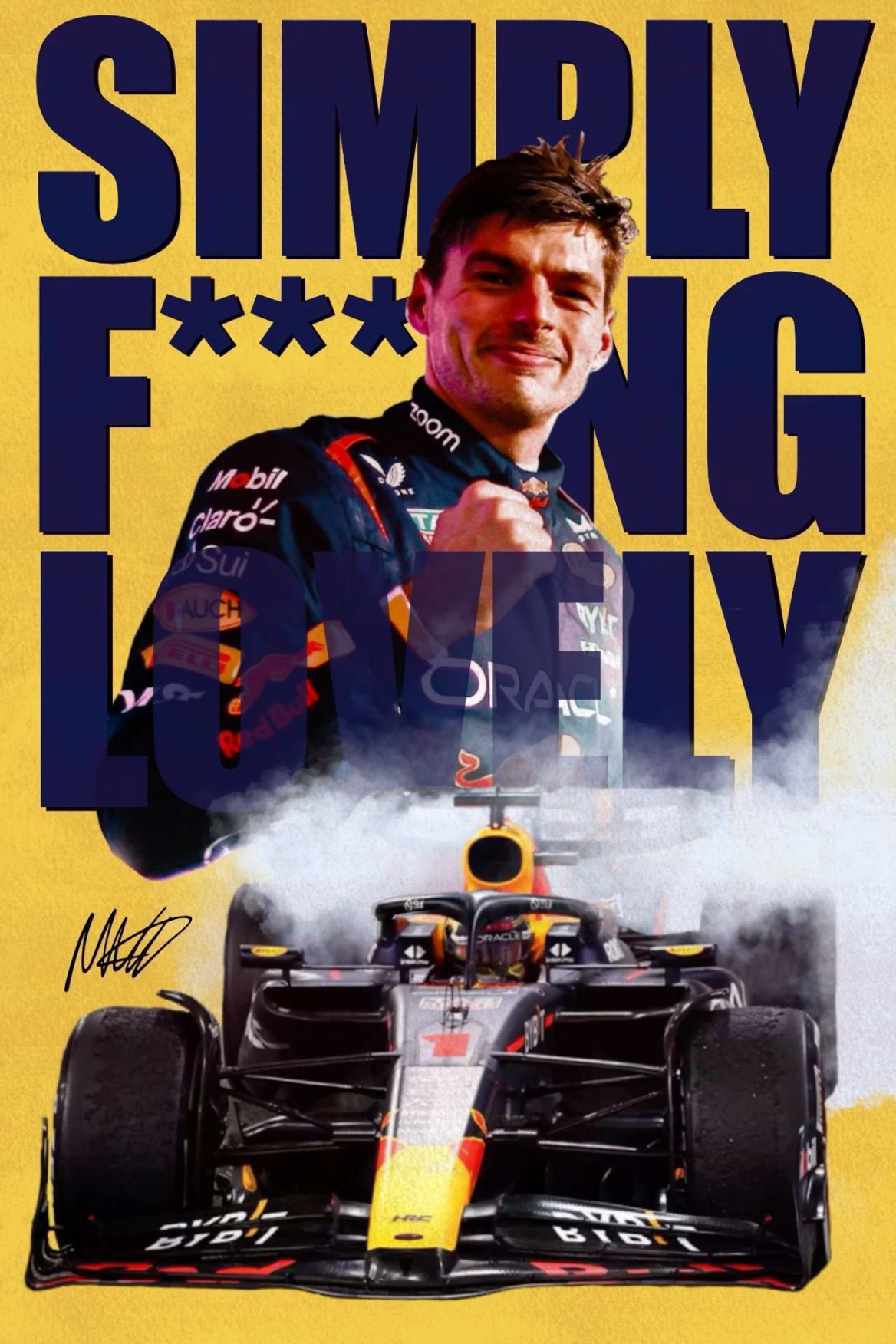 flying yellow Max Verstappen's Simply Stunning Victory A Brilliant Moment in F1 - Image 1
